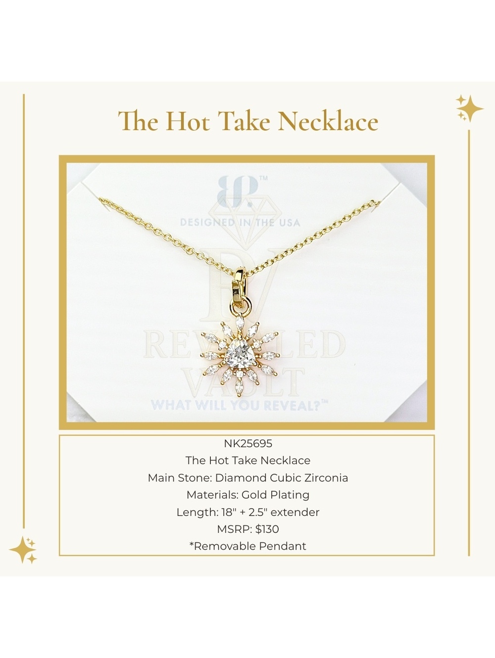 The Hot Take Necklace - OG